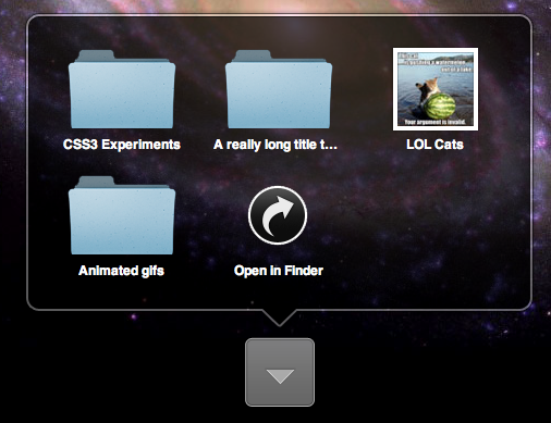 OS X Styled Stacks