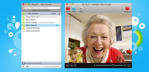 Screenshot Skype