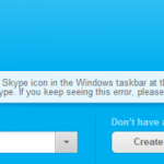 Disc IO error on skype