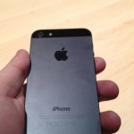 iPhone 5 Black Back View