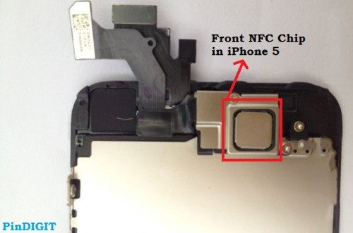 iPhone 5 Front NFC Chip